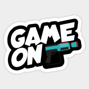 Lasertag game on Sticker